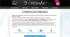 Desktop Screenshot of creomax.com